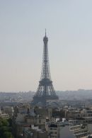 Eiffel Tower from Arc de Triomphe